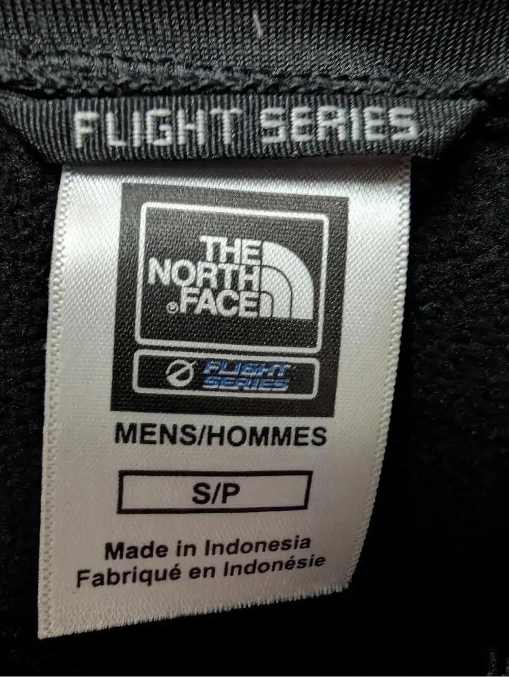 The North Face Quarter Zip Pullover Flight Series Lightweight Black Men's Small